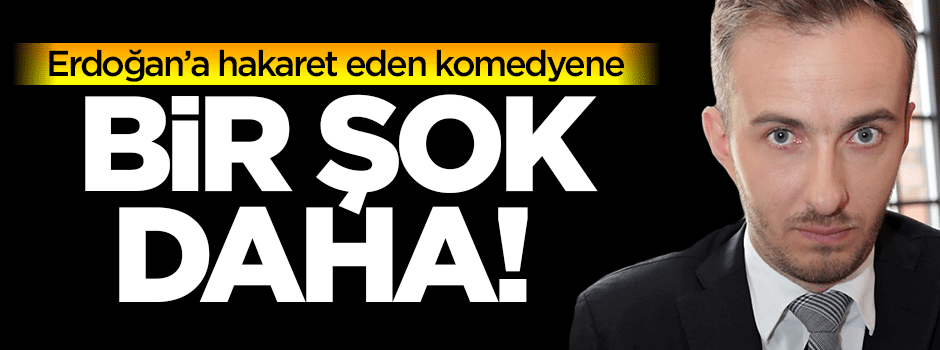 Erdoğan’a hakaret eden komedyenin programı iptal edildi