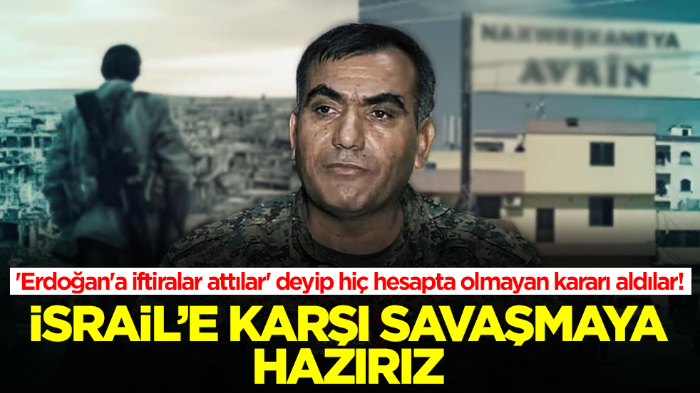 'Erdoğan'a iftiralar attılar' deyip hiç hesapta olmayan kararı aldılar: İsrail'e karşı savaşmaya hazırız