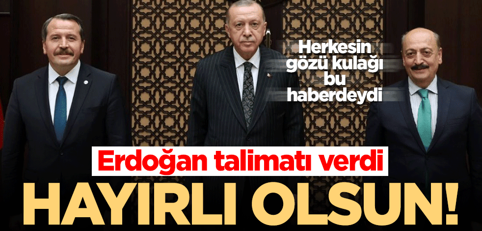 Erdoğan'dan 3600 ek gösterge talimatı! Çalışmalar başladı