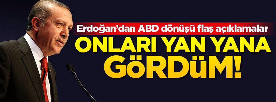 Erdoğan: PKK, YPG, ASALA ve Paralel Yapının temsilcilerini yan yana gördüm