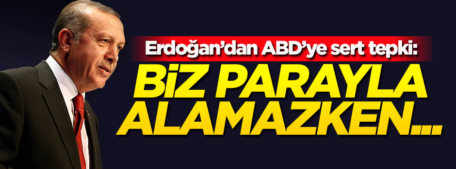 Erdoğan'dan ABD'nin silah kararına sert tepki!