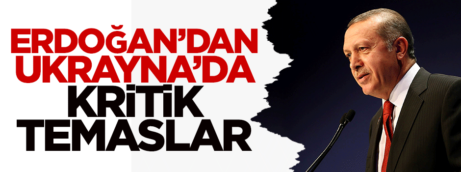 Erdoğan'dan ard arda kritik görüşmeler