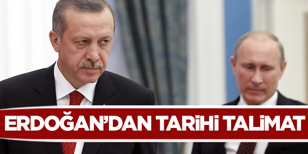 Erdoğan'dan Bakanlığa tarihi talimat