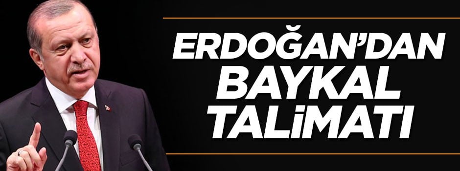 Erdoğan, Baykal için devreye girdi