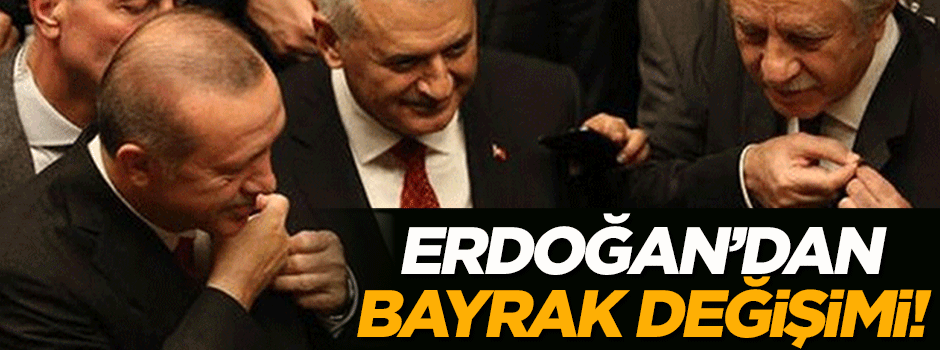 Erdoğan'dan bayrak değişimi! MHP'li ismin rozetini...