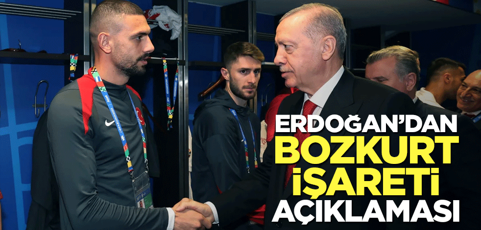 Erdoğan’dan "Bozkurt İşareti" açıklaması!