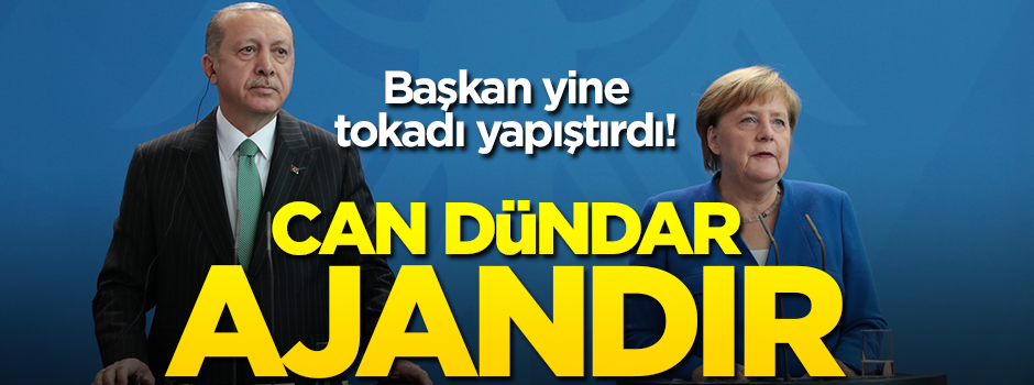 Erdoğan'dan Can Dündar açıklaması
