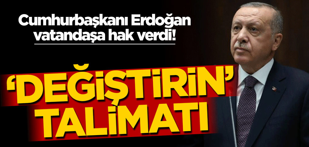 Erdoğan'dan 'Değerli Konut Vergisi'nin yeniden düzenlenmesi talimatı