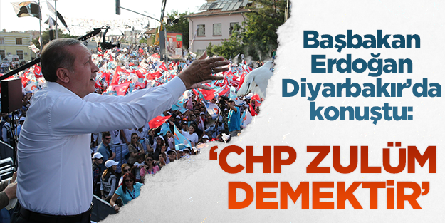 Erdoğan'dan Diyarbakır'da çözüm çağrısı