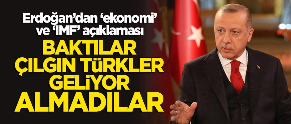 Erdoğan'dan 'ekonomi' mesajı: Krizler geride kaldı, 2019'da daha iyi durumda olacağız