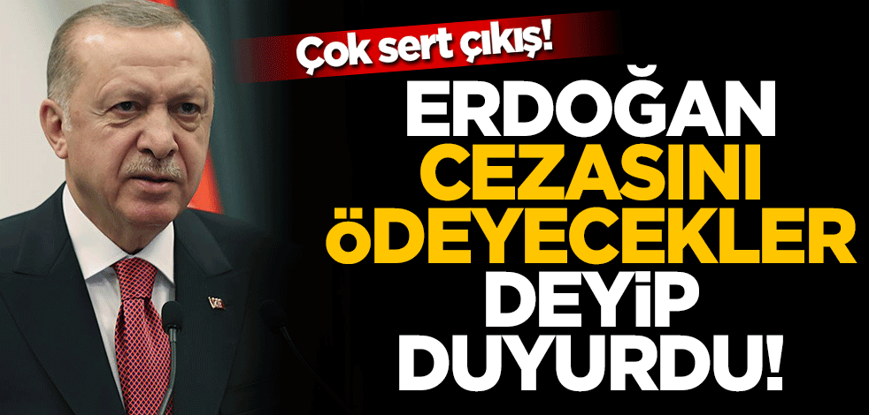 Erdoğan’dan fahiş fiyat çıkış: Cezasını ödeyecekler!