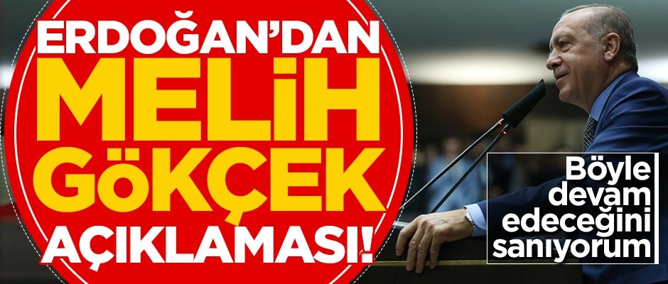 Erdoğan'dan flaş Melih Gökçek açıklaması