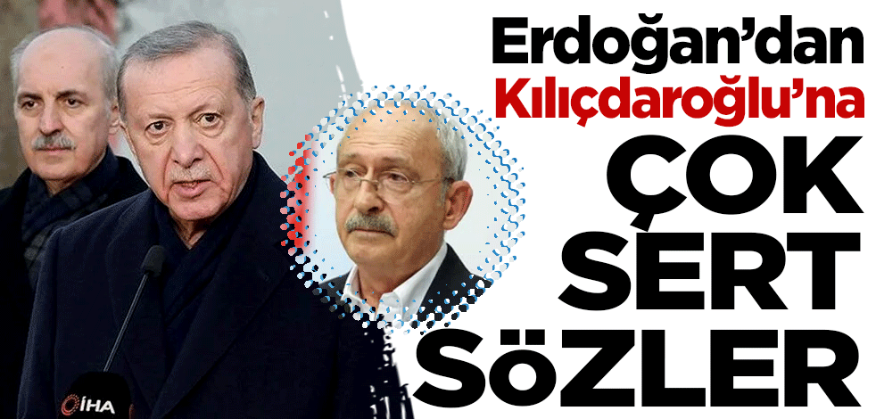 Erdoğan'dan Kılıçdaroğlu'na sert tepki: İftiralarını milletim affetmeyecek!