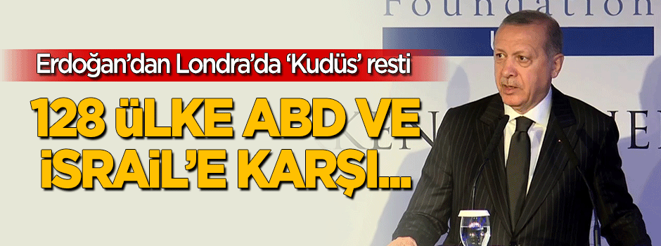 Erdoğan'dan Kudüs resti! Ne yaparsanız yapın...