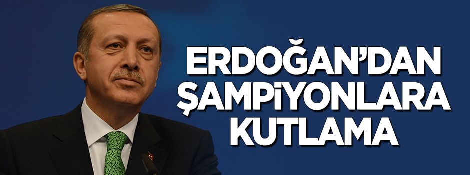 Erdoğan'dan kürek takımına kutlama!