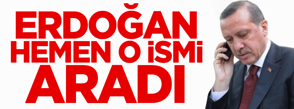 Erdoğan’dan Mahmud Abbas’a telefon