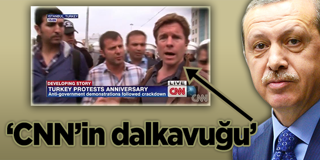 Erdoğan'dan o muhabire tepki: CNN'in dalkavuğu!