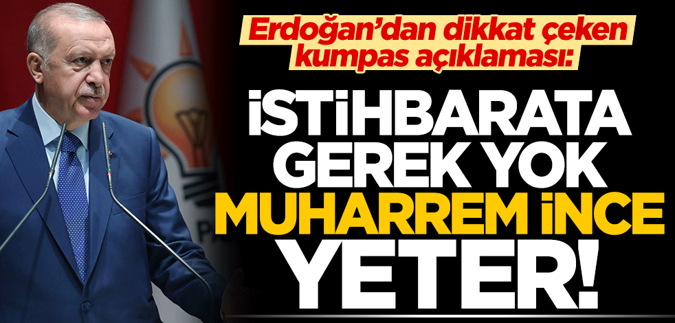 Erdoğan'dan son dakika 'kumpas' açıklaması!