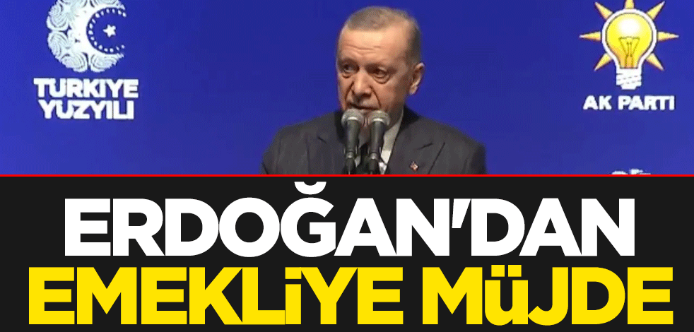 Erdoğan'dan SSK ve Bağ-Kur emeklisine yüzde 49,25 zam müjdesi