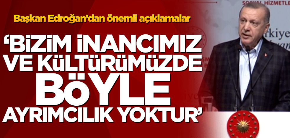 Erdoğan'dan "Türkiye’nin Kahraman Kadınları" Programı'nda önemli açıklamalar