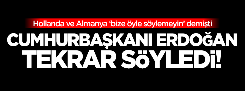 Erdoğan'dan yeni 'nazi ve faşist' çıkışı!