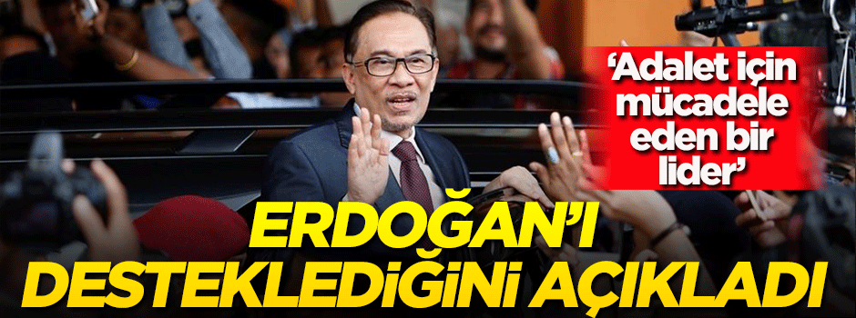 Enver İbrahim, Erdoğan'ı desteklediğini açıkladı!