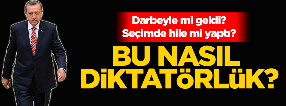 'Erdoğan'ı örnek alıyoruz'