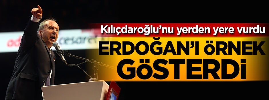Erdoğan'ı örnek gösterdi, Kılıçdaroğlu'nu yerden yere vurdu
