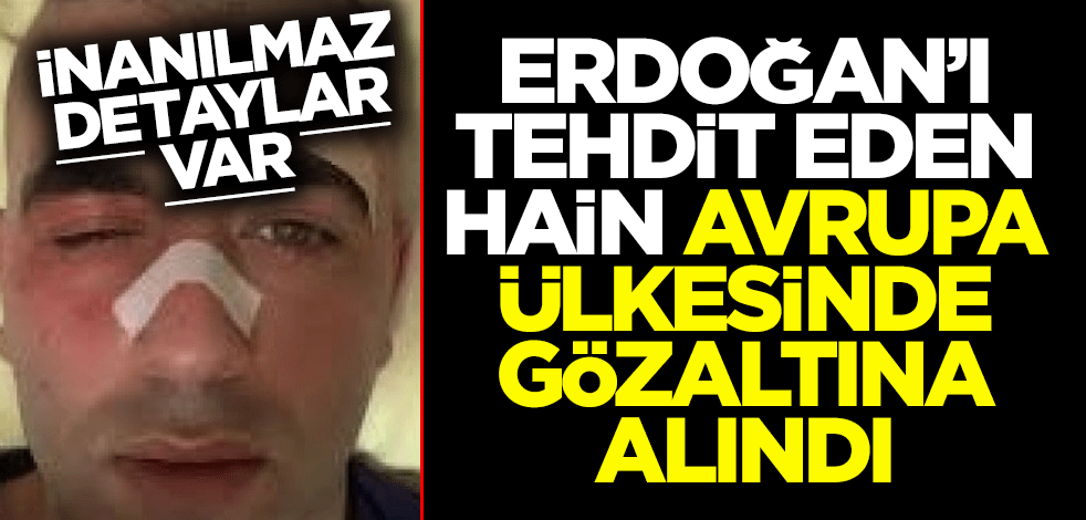 Erdoğan’ı tehdit eden PKK’lı Avrupa ülkesinde yaka paça gözaltına alındı! İnanılmaz detaylar ortaya çıktı