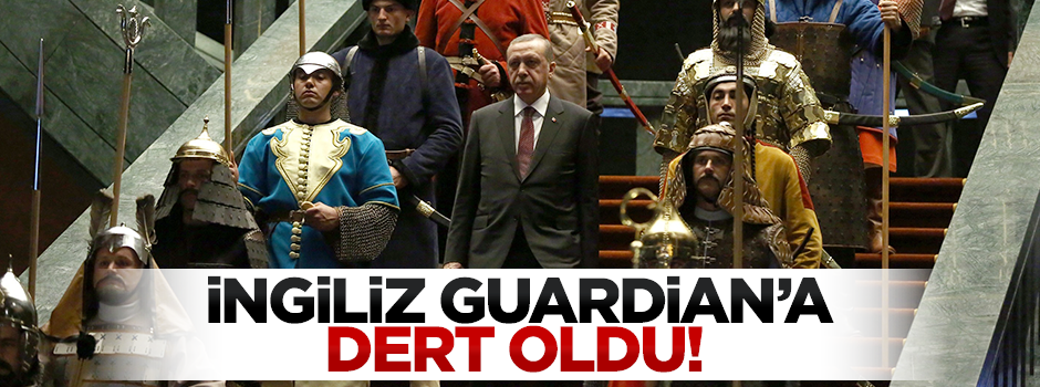 Saray'ın askerleri İngiliz Guardian'a battı