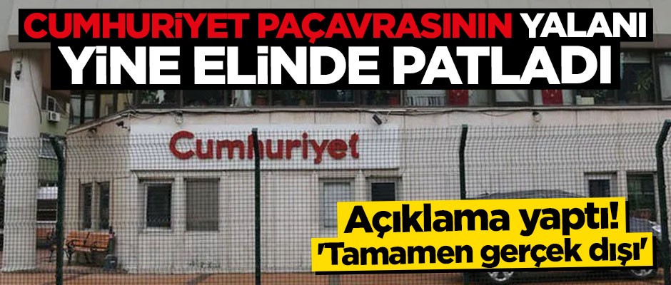 Erdoğan’ın avukatından Cumhuriyet Gazetesine yalanlama: Tamamen gerçek dışıdır