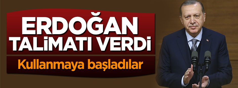 Erdoğan'ın korumaları yeni yerli silahı kullanmaya başladı