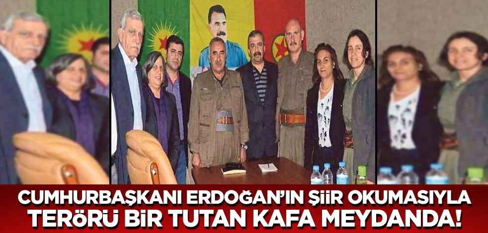 Erdoğan'ın şiir okumasına verilen cezayla teröre verilen cezayı bir tutan kafa meydanda!