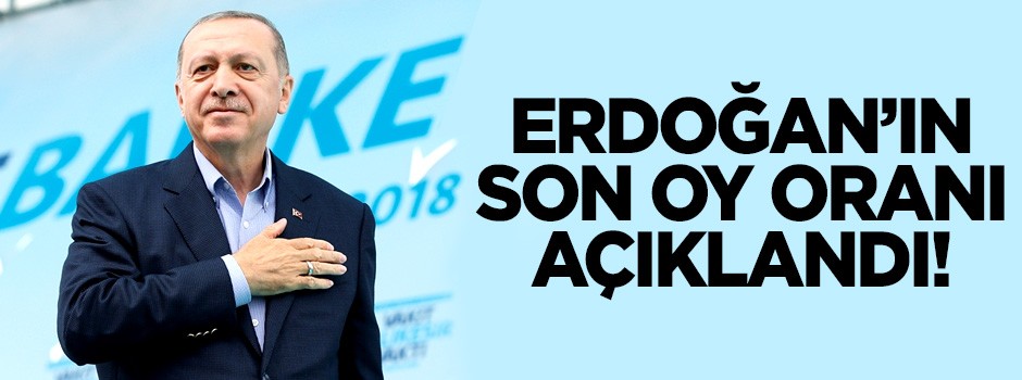 Erdoğan'ın son oy oranı açıklandı! İşte Ak Parti'nin elindeki anket sonuçları