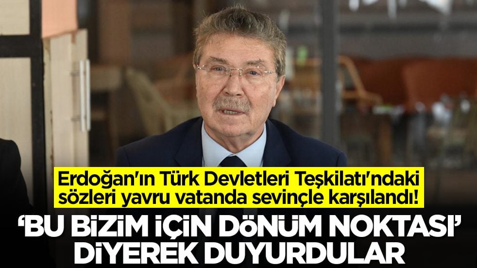 Erdoğan'ın Türk Devletleri Teşkilatı'ndaki sözleri yavru vatanı sevince boğdu! 'Bu bizim için dönüm noktası' diyerek duyurdular