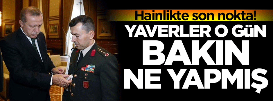 Erdoğan'ın yaverleri o gün bakın ne yapmış!