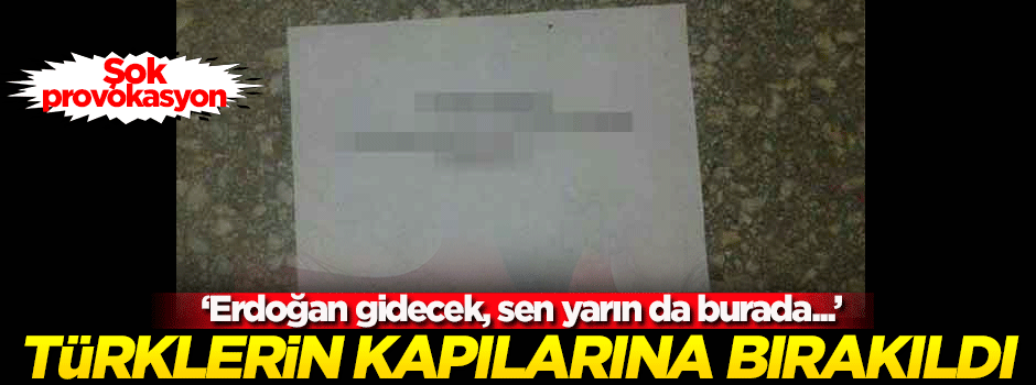 Erdoğan'ın ziyareti öncesi Yunanistan'da şok provokasyon