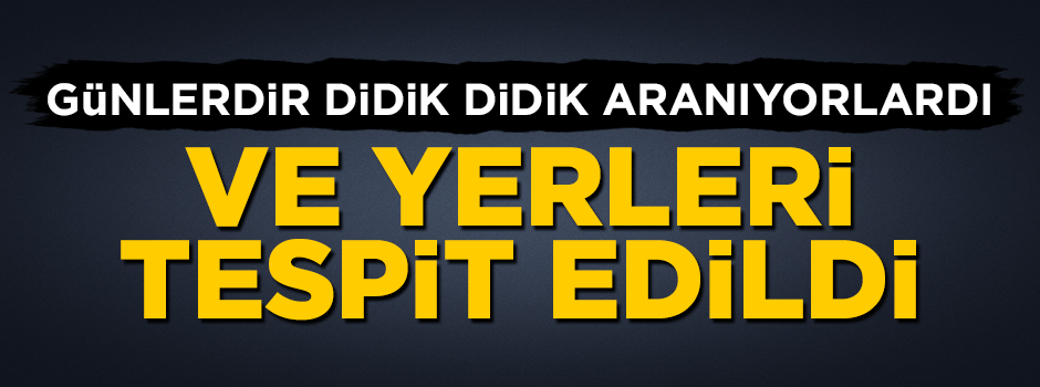 Eren Bülbül'ü şehit eden hainlerin yeri tespit edildi