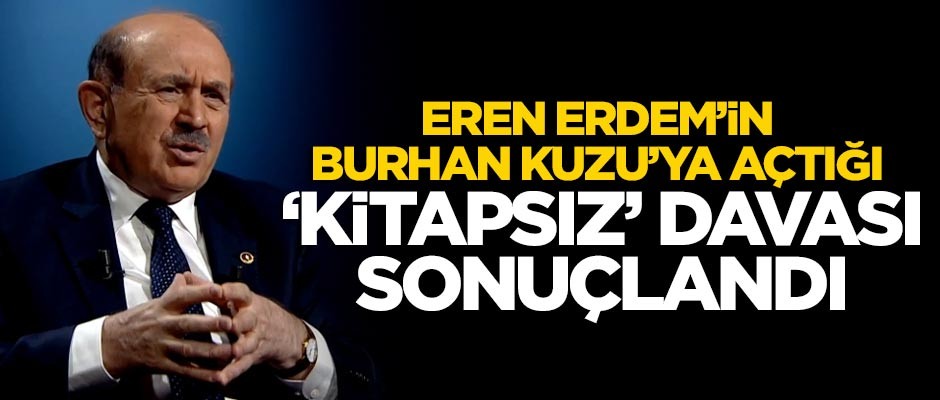 Eren Erdem'in Buhan Kuzu'ya açtığı 'kitapsız' davası sonuçlandı