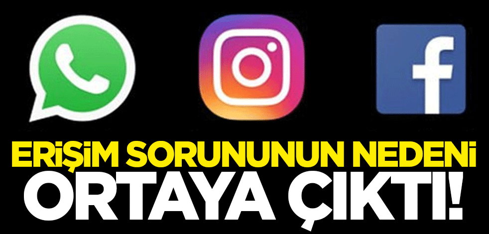 Erişim sorununun nedeni ortaya çıktı