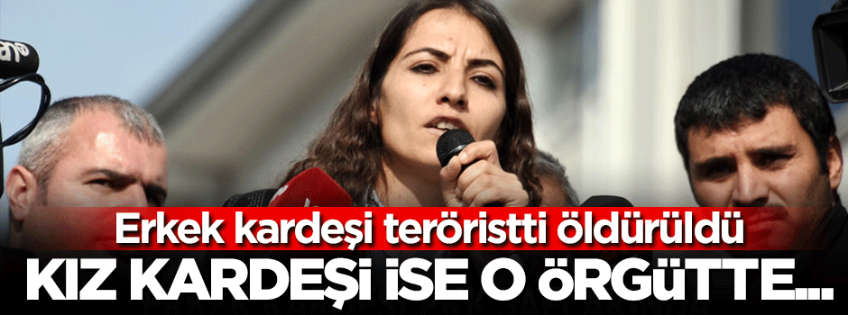 Erkek kardeşi PKK'da öldürüldü kız kardeşi hala YPG'de