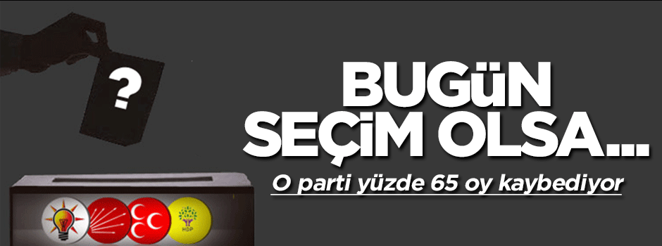 Erken seçim olursa MHP yüzde 65 oy kaybeder