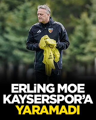 Erling Moe, Kayserispor’a yaramadı