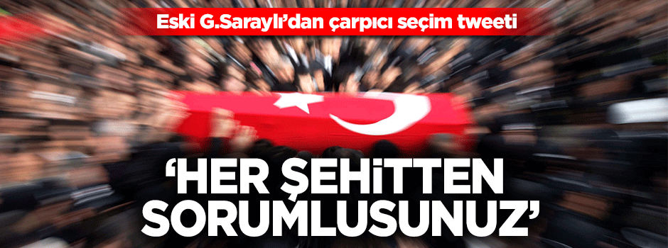 Erman Kılıç'tan tartışılan seçim tweeti!