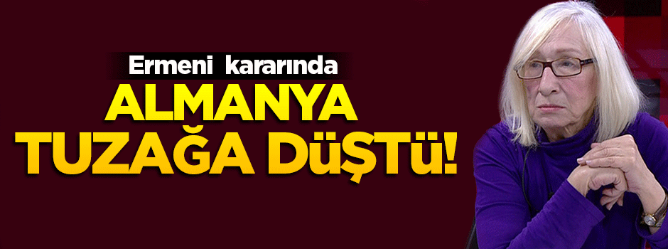 'Ermeni kararında Almanya tuzağa düştü'