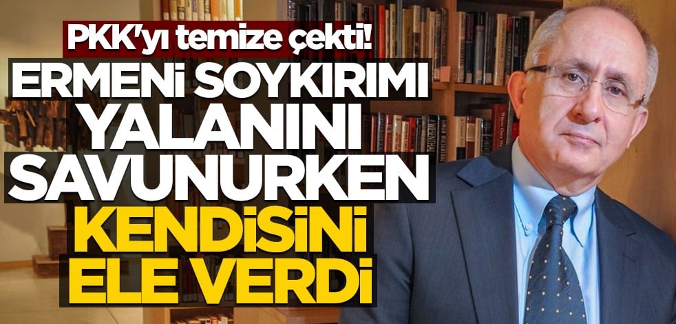 "Ermeni soykırımı" safsatasını savunurken kendini ele verdi! PKK'yı temize çekmeye çalıştı