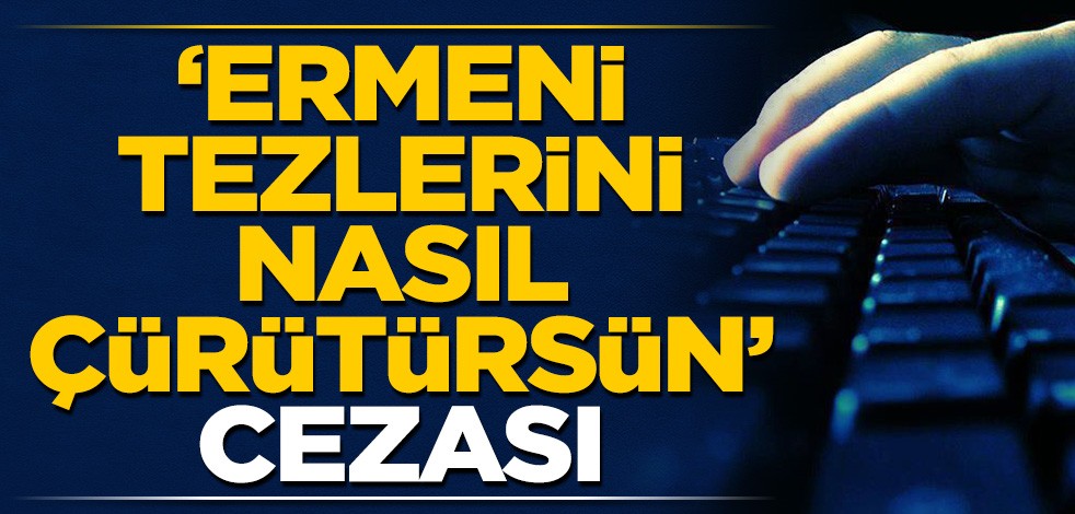 Ermeni tezlerini çürüten Cihat Yaycı Paşa'nın hesabına kısıtlama