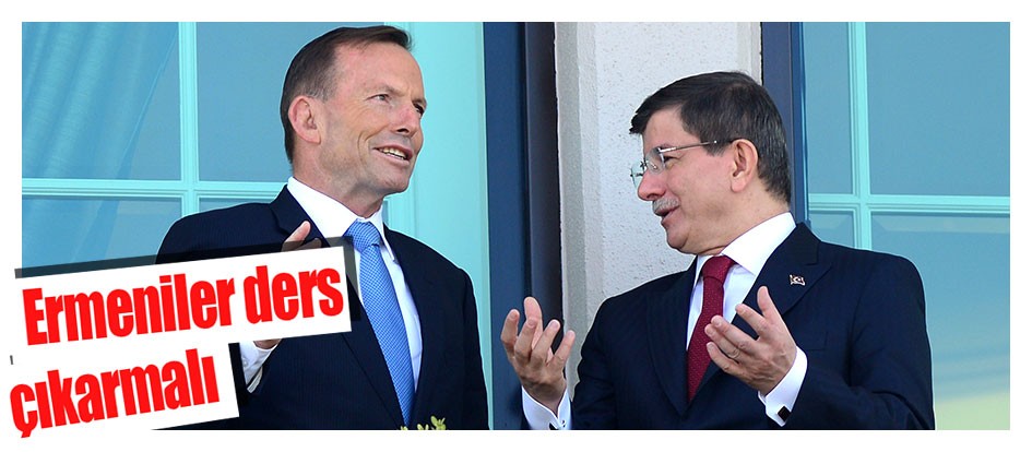 Ermeniler ders çıkarmalı