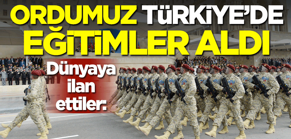 Ermenileri yerle bir eden Azerbaycan ordusunda göğsümüzü kabartan detay