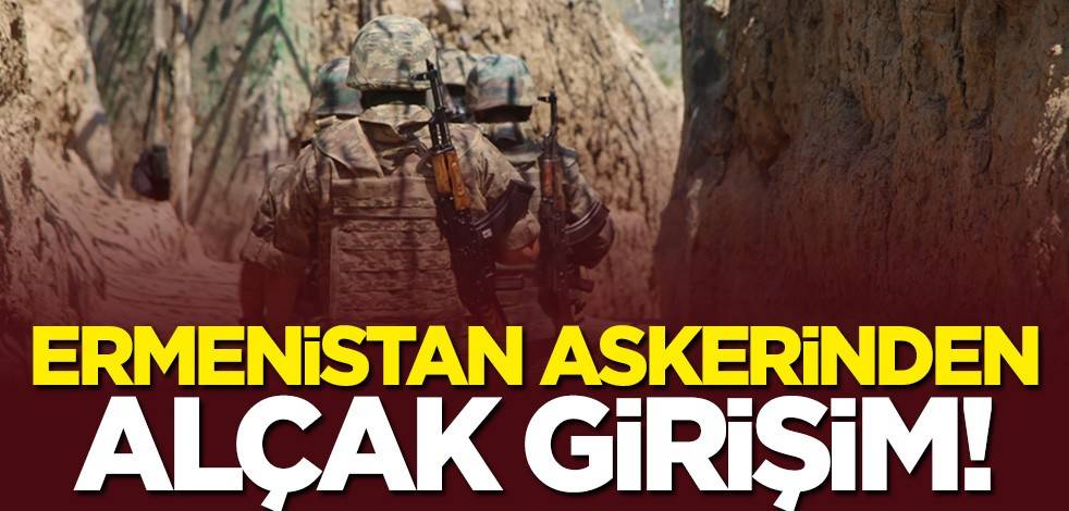 Ermenistan askerinden alçak girişim